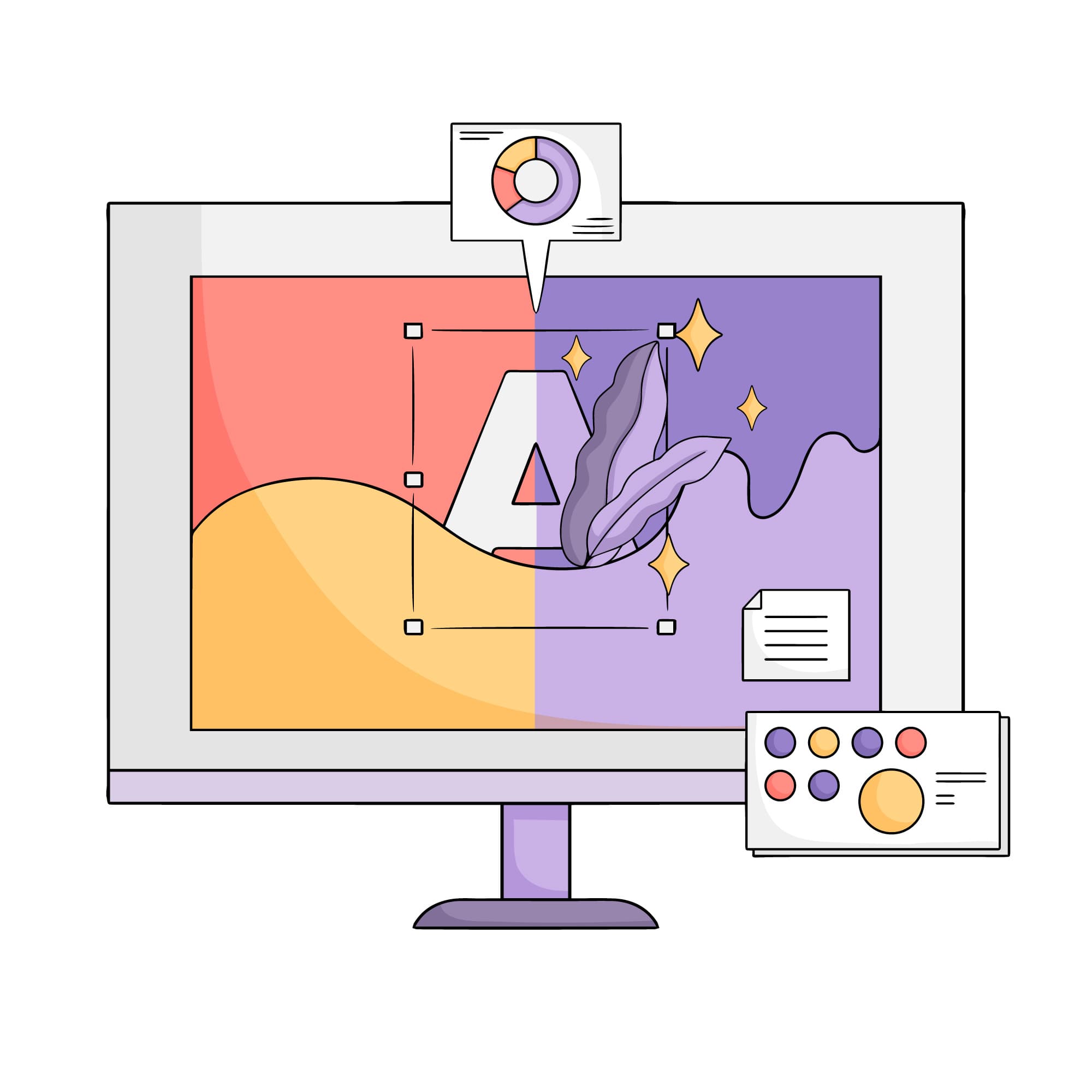 Graphic design showcase